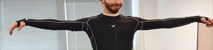 Optitrack 3D motion capture and tracking